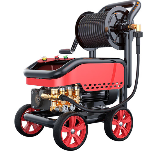 Black Cat Shengjiang car washing machine commercial high-pressure cleaning machine 220v floor washing machine brush car pump high-power car washing high-pressure spray gun water gun