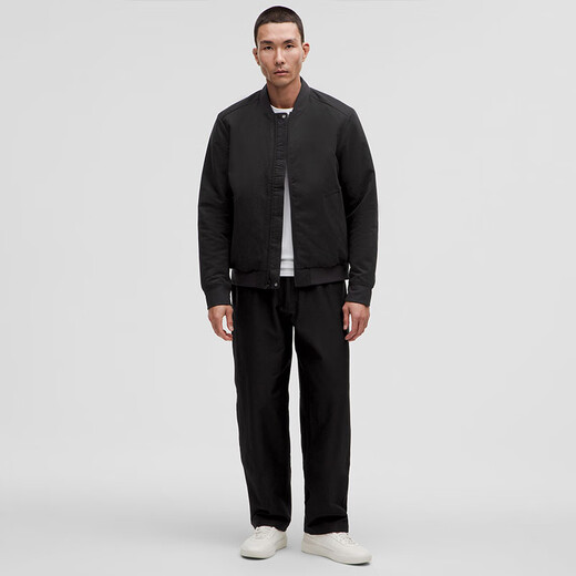 Lululemon丨Oversized Utilitech men's ultra-loose twill trousers 32L LM5B96S black 34