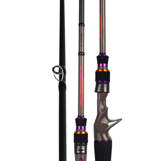 NS BlackHole24 Chaoyang Luya rod fishing rod straight handle gun handle rod insect rod universal rod rod erect mouth fish mandarin fish insect rod far-drop rod 2.01m S-672ML straight handle super fast adjustment