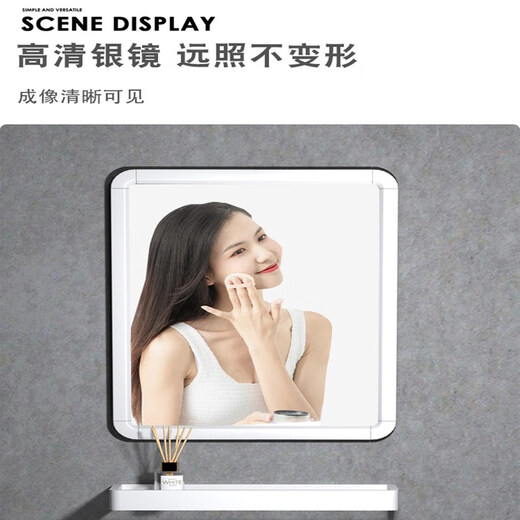 Triangular basin wash basin small apartment bathroom corner pedestal basin mini corner pedestal wash basin household C style pedestal basin + hot and cold complete set + mirror 38X38