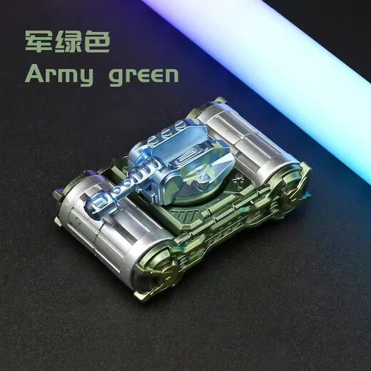Senkaido's new product, children's creative mecha tank fingertip spinners transform into human decompression artifact to reduce pressure (golden) cool tank fingertip spinners