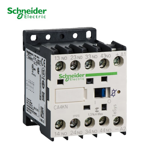 Schneider Electric CAK contactor relay 24VDC 3NO+1NC DC low power consumption CA4KN31BW3