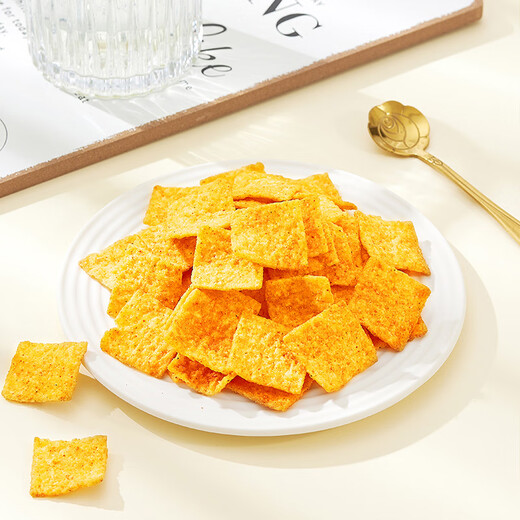 刺猬阿甘 零食组合锅巴虾条山药脆片办公室宿舍追剧解馋小零食整箱50袋