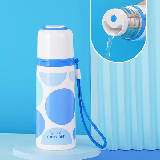 YouGuan Xinli Thermalbecher Männer und Frauen Pinjiajiapin Thermaltopf Logo Großkapazitätsgeschäft Tee tragbar 350 ml Neues 450 ml xinli 3527 (weiß) Schraubverschlüsse geradeaus gerade