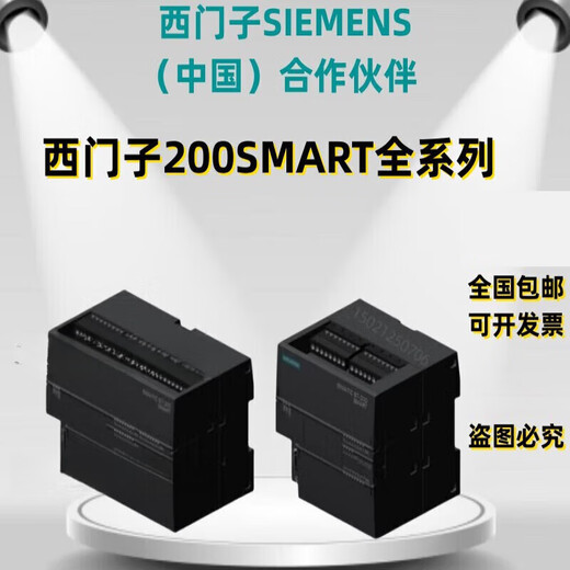 西门子PLC S7-200SMART CPU模块 CR20S CR SR ST 20 30 40 6ES728 6ES7288-1ST40-0AA1ST40晶体