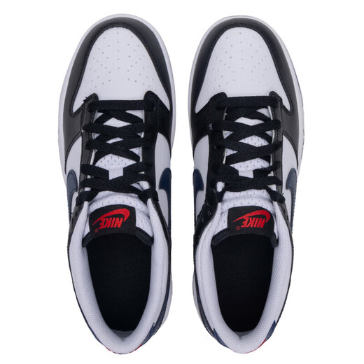 耐克（NIKE）休闲鞋女鞋2025新款夏季运动鞋Dunk Low低帮板鞋HJ9202-001 HJ9202-001白色藏青 36