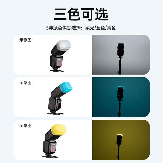 Godox V1/ V860III/V850II/TT600/TT685/TT520 soft box flash diffuser third generation white hot purchase-TT520 second and third generation/V860 third generation official standard configuration