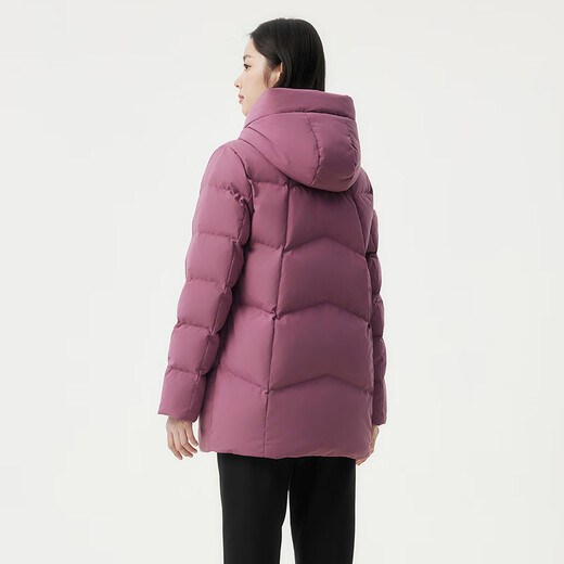 Tambor down jacket mother style mid-length comfortable warm thickened middle-aged and elderly women's jacket 510506Z Violet 170
