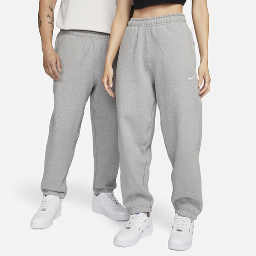 Nike (Nike) Offizielle Herren -Plus -Samthose Lose Casual Stickerei Personalisiert weiche DX1365 320 Hellgrün grau/weiß xs