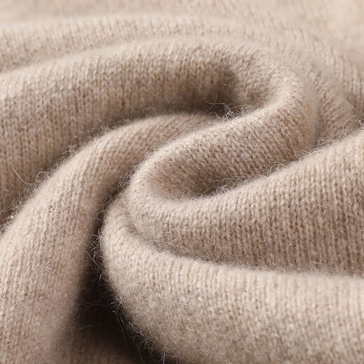 Hengyuanxiang 100% pure cashmere sweater men's winter middle-aged turtleneck thickened sweater solid color simple cashmere bottoming sweater black L 175/50/110