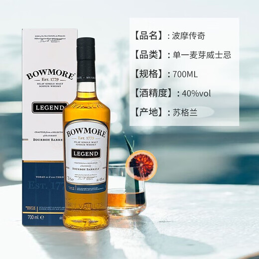Bowmore Aston Martin 15 ans 2023 Edition 10 ans 12 ans Legend Bomo Single Malt Scotch Whisky Bomo Legend Scotland Isle Production Area 700ml