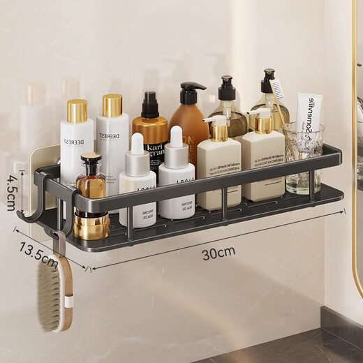 Baihan bathroom rack bathroom punch-free pendant toilet toilet wash basin corner rack bathroom