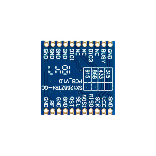 Модуль беспроводной связи MU Xintai Lora 433MHz Беспроводной радиочастотный модуль не включает антенну SX1278ZTR4-GC/5
