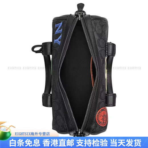 
COACH Signature GOTHAM DUFFLE 24 Classic Logo Badge Coating Bag Boston Bag Basic Package (Bag + Dust Bag)