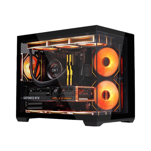 ASUS family bucket 14700KF/U7 265KF host RTX5070Ti graphics card RO Ji/Fubuki custom ROG Helios graphics card game assembly computer host DIY assembly machine with an i7 14700KF+RTX5070