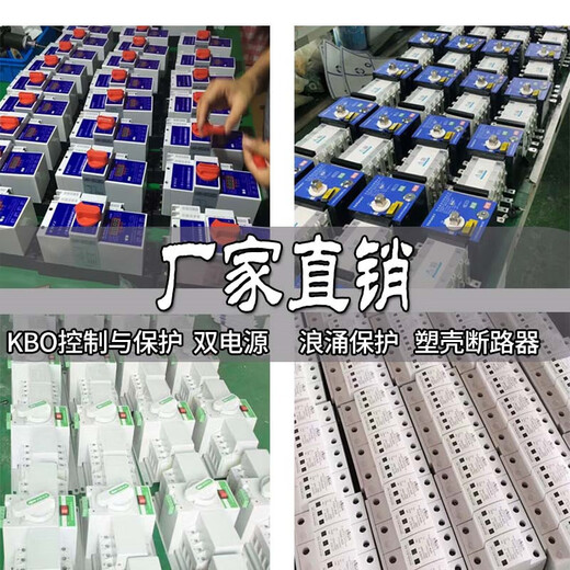 Shanghai People's Switch Factory Shanghai People's dual power automatic transfer switch 4p63a three-phase four-wire 380v isolation 4p 100A