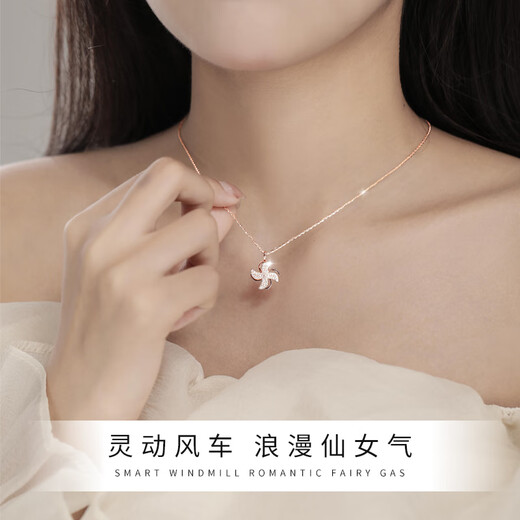 Manhe S925 silver necklace for women 2025 new pendant clavicle chain jewelry wife birthday gift for girl friends