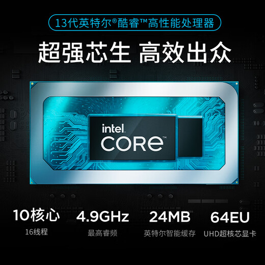 【95成新】联想（Lenovo）小新一体台式机电脑27英寸(酷睿13代i5-13420H 16G 1TB SSD 摄像头 win11 )云影  