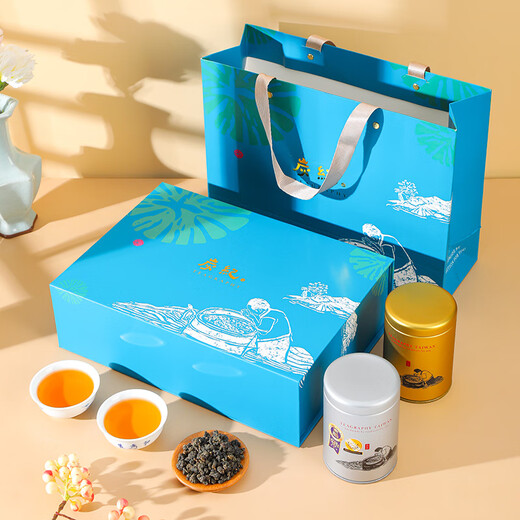 Teagraphy Oolong Tea Frozen Top Oolong China Taiwan Original Importée spécial 100g Boîte cadeau Cadeau Cadeau