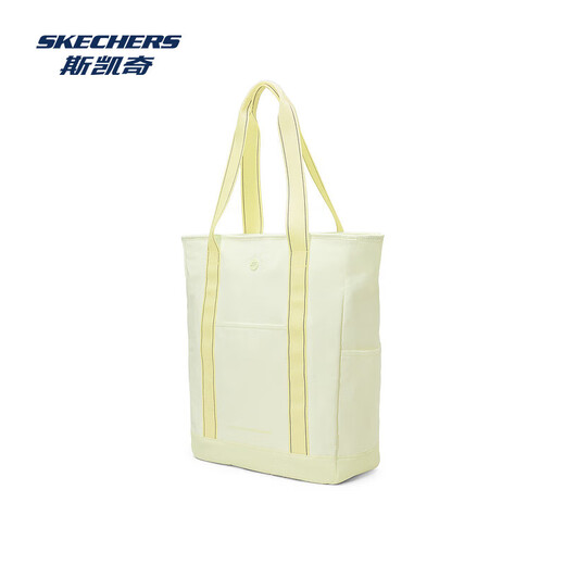 斯凯奇（Skechers）男女单肩包优质防泼水休闲瑜伽运动包时尚百搭斜挎包 嫩黄色/04FS 均码