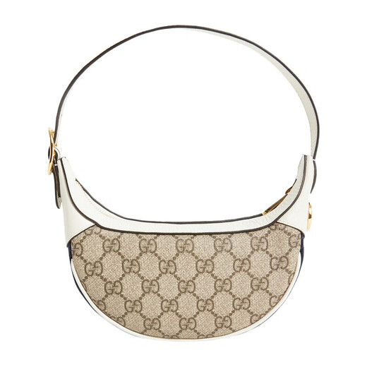GUCCI Women's Ophidia series mini handbag underarm bag beige brown 658551 96IWG 9794 TU