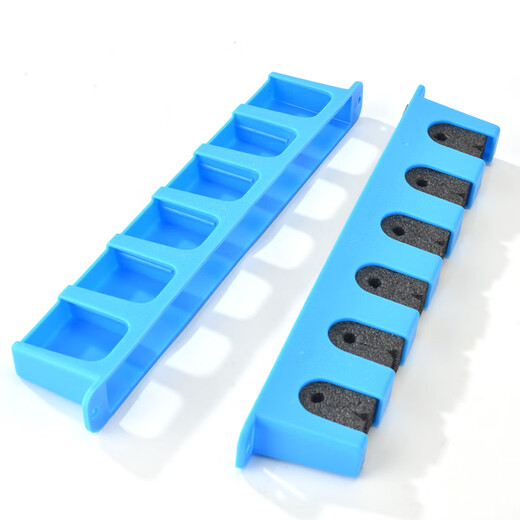 Chaoyu fishing rod rack placement rack display storage rack rod rack wall hanging wall holder fishing gear fishing supplies vertical hanging 6-hole model (vertical installation) black