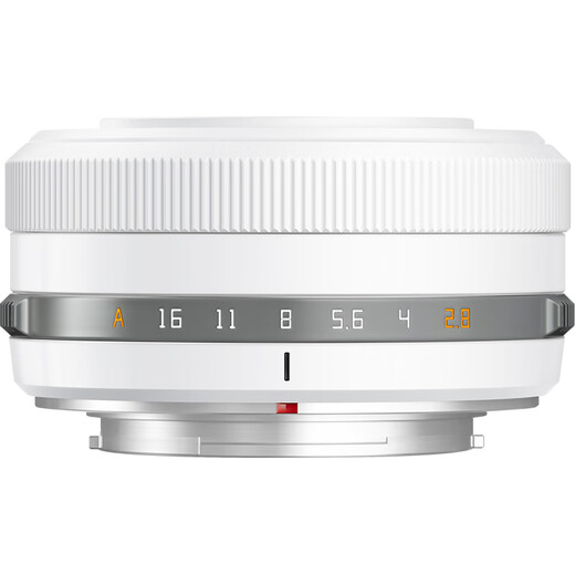 Mingjiang 27mm F2.8 autofocus lens, mounted biscuit lens, mirrorless camera, half-frame mount, Mingjiang Optical XM5, Fuji X mount, silver, official standard, free UV+ND