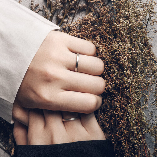 DL 1998 Fat Donglai same style plain ring niche design 925 silver thin ring plain ring for women simple personality large inner diameter