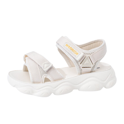 
Huili women's shoes summer new style casual sandals for women with thick sole sports beach shoes for women 1449 beige 37