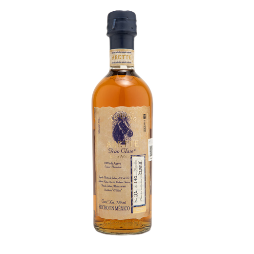 阿雷特（Arette）【原瓶进口】墨西哥龙舌兰酒特基拉酒洋酒调酒 阿雷特特级陈年龙舌兰 750mL 1瓶
