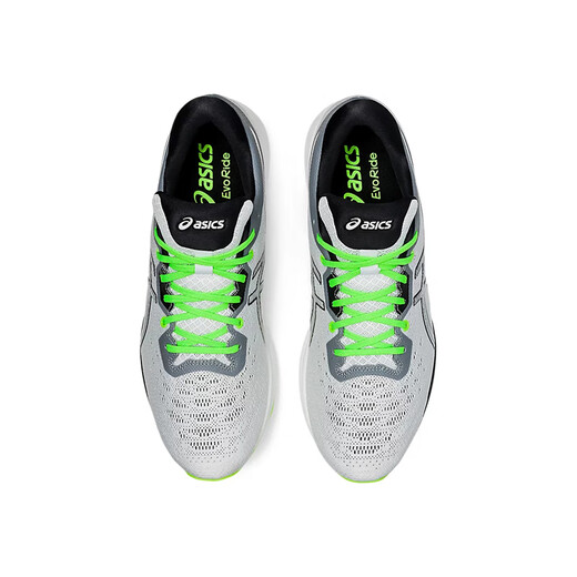 ASICS (ASICS) ASICS zapatos para hombres Evoride Running Shoes Running Showwight Showping Shops Sports Shops Samurai Samurai Shops Sports Black and White 1012A677-001 Spot Support 38