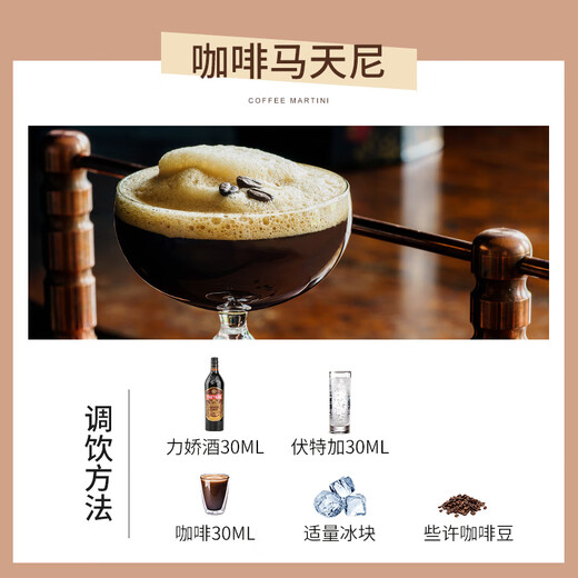 莎堡皇（FAST.KING）咖啡力娇酒700ml咖啡酒利口酒甜酒国产洋酒提拉米苏烘焙调酒基酒 【经典力娇酒组合】