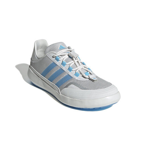 ADIDAS阿迪达斯溯溪鞋官方正品男鞋女鞋夏季新款户外涉水鞋运动休闲鞋 符点灰/蓝JH9758 40.5