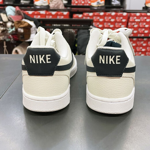 耐克（NIKE）板鞋男鞋2025新款夏季Court经典简版空军一号低帮运动休闲鞋 HQ4867-101帆白军械深海蓝 43