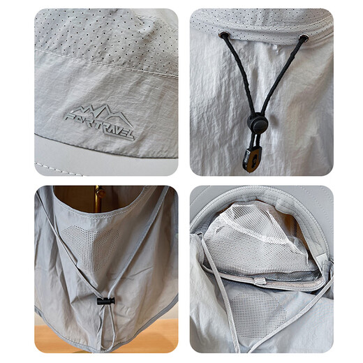 Woodpecker (TUCANO) sun protection hat, unisex sun hat, fishing hat, hiking hat, sun hat, outdoor anti-UV neck protection hat for men