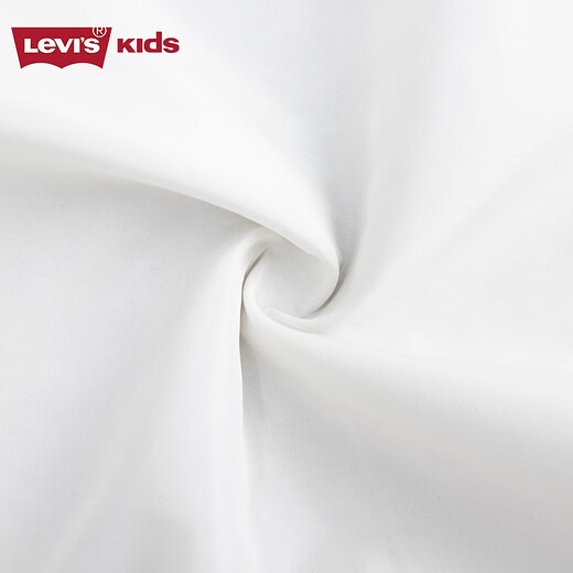 Levi s Levi's children's clothing, the same style in the mall, autumn new boys' knitted jacket, children's baseball uniform jacket, candy white 130/64 recommended height 116-122cm