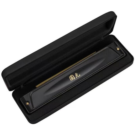 Guoguang Importé Gong Guoguang harmonica authentique en polyphonique 24 trous # A / B / C / D / F / G Tune / F / F / G Tune / F / Adult Professional Performance Niveau #G Tune (A-FLOAT)