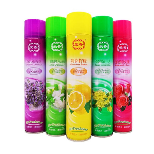 Aixiang Aixiang Air Freshener Spray 320ml Indoor Bathroom Deodorant Car Fragrance Liquid Fragrance Lemon Scent 320ml 1 Bottle