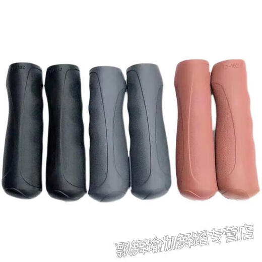 Gujianmu universal brand handlebar accessories bicycle handlebar cover bicycle anti-slip shock-absorbing rubber handle cover universal folding bicycle dot handlebar cover (black) 1 pair