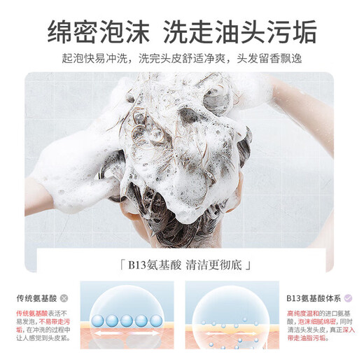 浅香洗发水沐浴露护发素套装大瓶家庭装蓬松控油去屑留香洗头膏男女士 扁柏 750g*1瓶 【赠62g旅行装】