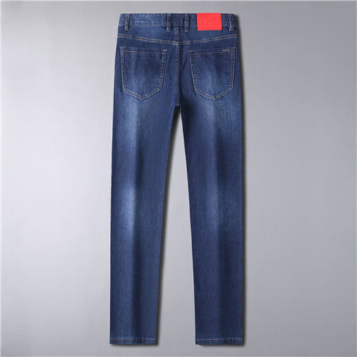 
BOSS high-end 2025 spring and summer thin jeans men's business casual pants middle-aged and young straight pants European 3519 29