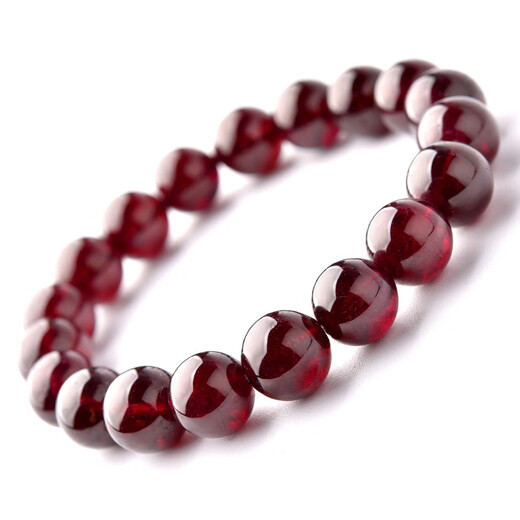 Baoxinfanrui BOSFRU garnet bracelet collection grade large particle wine red beads loose bead bracelet for men and women to give to their girlfriends light luxury jewelry cultural toys Bead diameter is about 9mm