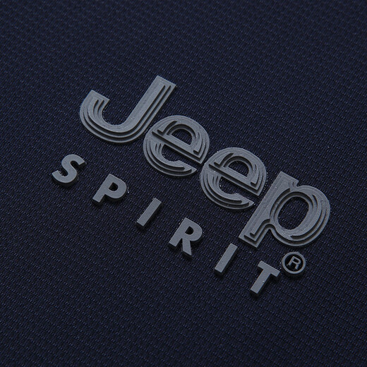 Jeep Spirit Jeep Casual Short Sleeve T-Shirt Herren Polo Revers Eisdraht-Stretchgeschäft Halbschlärm Dünne T-Shirt Top 1301 Royal Blue M.