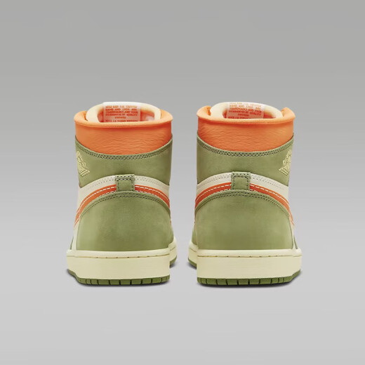耐克（NIKE） JORDAN 1 AJ1 乔1男子高帮篮球鞋 554724 绿橙FB9934-300 42