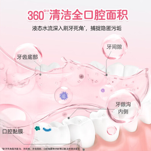 Listerine Essential Oil Mouthwash Cherry Blossom Peach Fruity Mild Fresh Breath 500ml*2 Pack Reduces Oral Bacteria