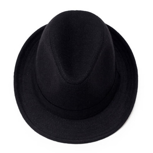 Old man's hat men's winter thickened and warm old man's hat old man's grandfather Shanghai beach old man's hat men's dad black medium 58 cm hat circumference