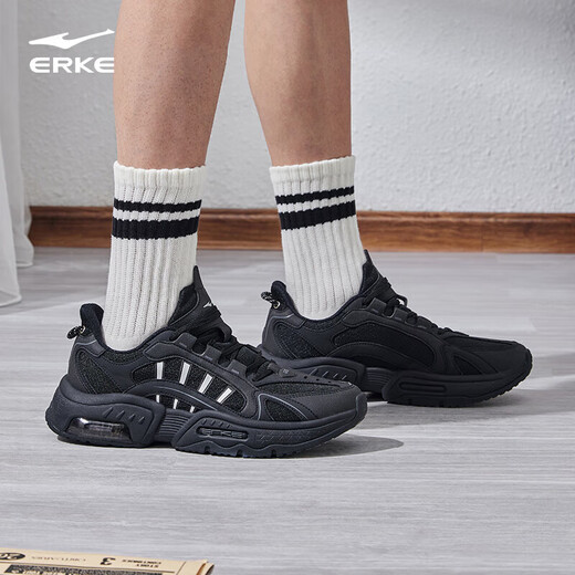 Hongxing Erke sports shoes for men, lightweight shock-absorbing and wear-resistant air-cushion dad shoes, sports and leisure running shoes for men