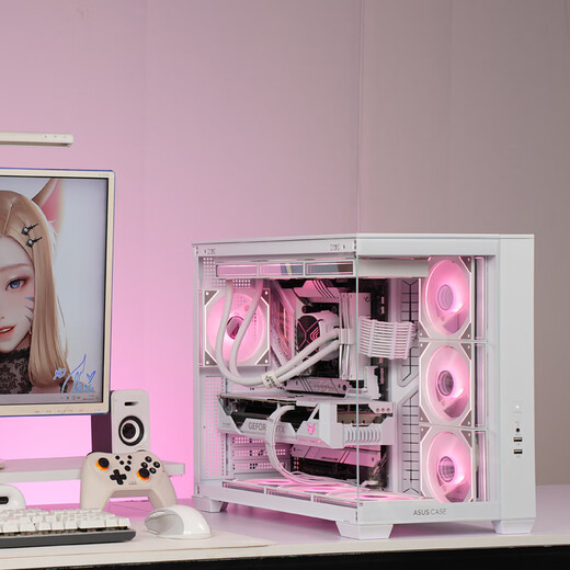 ASUS (ASUS) Ultra7-265KF series RTX5060TI game console/5070TI graphics card ASUS ROG family bucket 4060TI desktop assembly computer DIY host 265KF boxed + RTX5070 + 32G | Configuration four