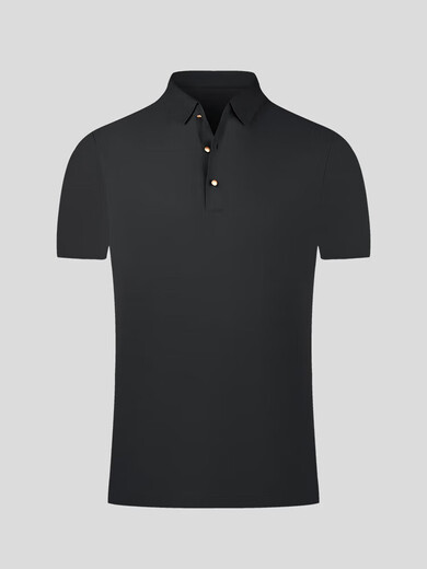 Feller Vanchi Pure Cotton Cottom Forteced Fot Fot Shirt Men's Men's Summer Madery вышита без маркировки в воздухопроницаемом шелковом шелковом футболке для полосатого лацката Men's Polo Polo T5008# Black 2xl (рекомендуется 150-165 JIN [JIN равно 0,5 кг]))