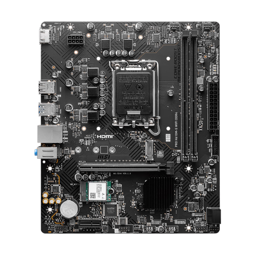 微星（MSI）12/13代/14代CPU主板套装i3 13100f 14100f 12100f 散片 PRO H610M-S WIFI DDR4 i3-12100散片